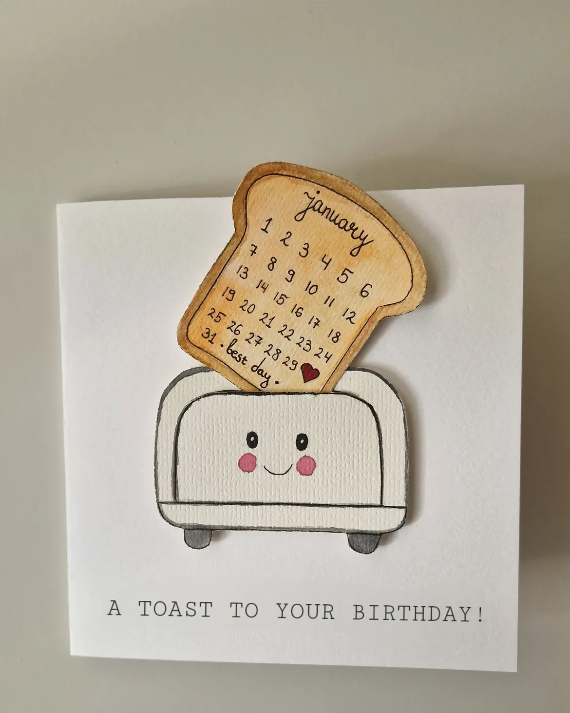 Happy Birthday Toast